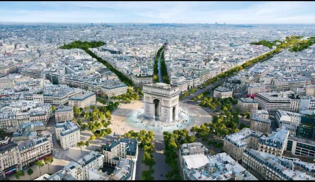 Metro A 2 Minutes Paris Centre Le Marais Leilighet Romainville Eksteriør bilde